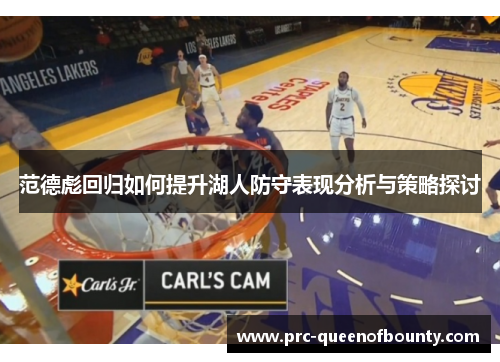 范德彪回归如何提升湖人防守表现分析与策略探讨 范德彪回归如何提升湖人防守表现分析与策略探讨